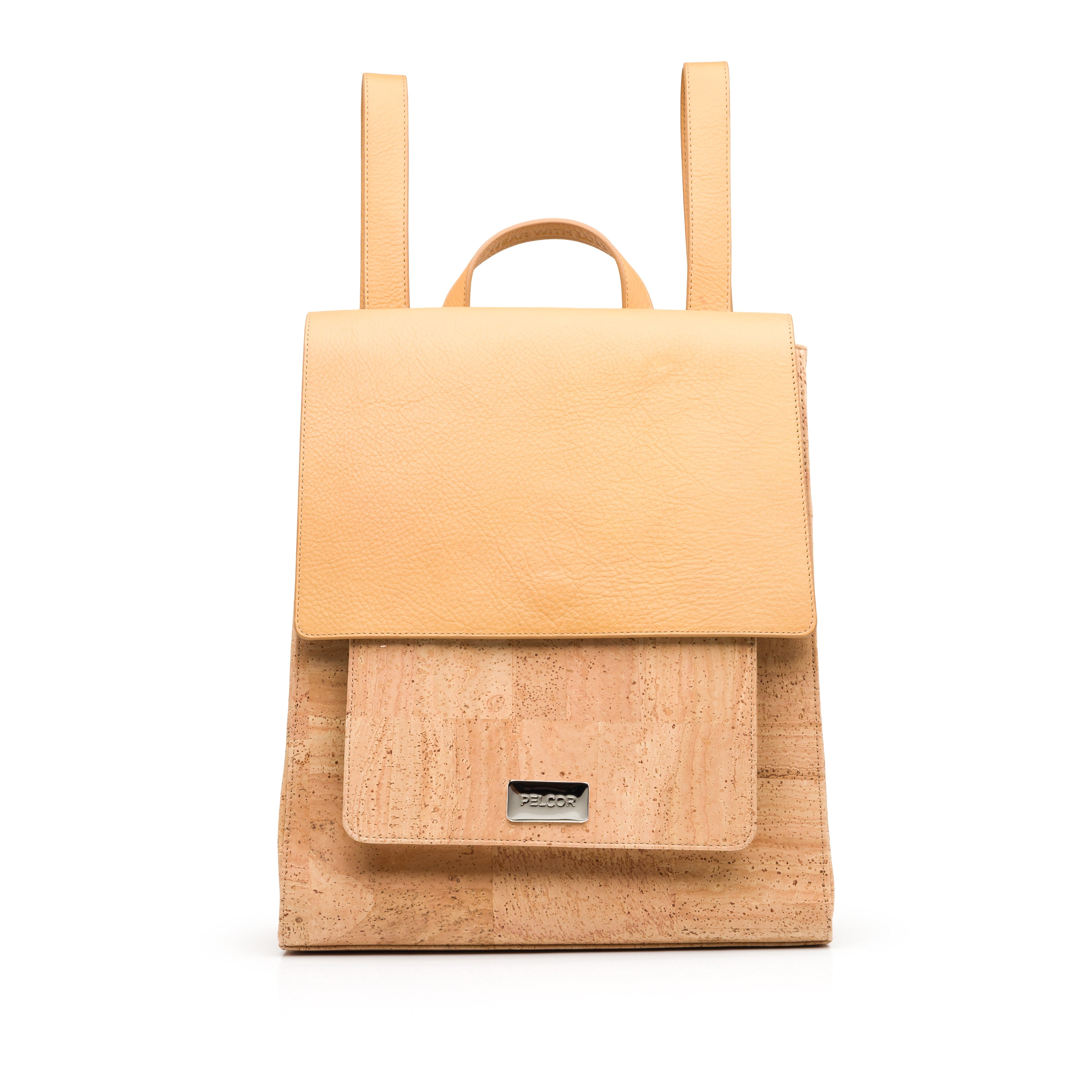 Kangaroo Backpack in cork skin Women's Backpack and Rucksacks